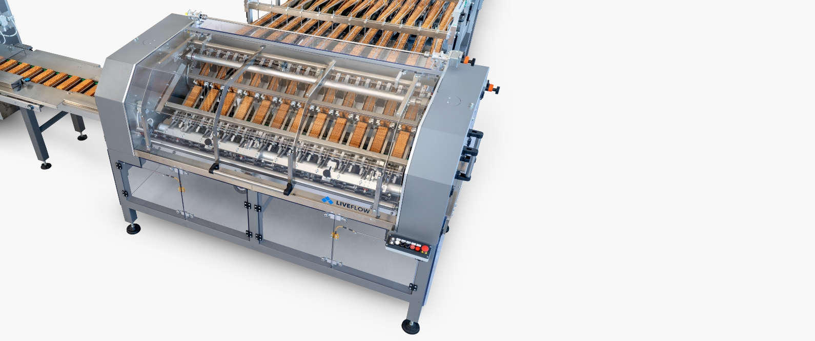 Volumetric and counting loaders for products on edge